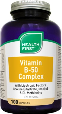 B50 Vitamin Komplex (100) kapszula Health First B50 Vitamin Komplex (100) kapszula Health First