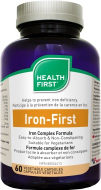 Iron First 34mg vas (60) kapszula Health First Iron First 34mg vas (60) kapszula Health First