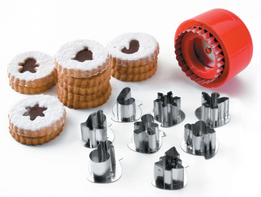 Karácsonyi linzer kiszúró készlet 8db-os Ibili Karácsonyi linzer kiszúró készlet 8db-os Ibili